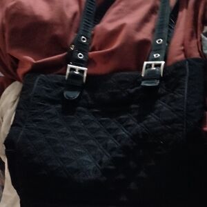 Vera Bradley Black Quilted Tote